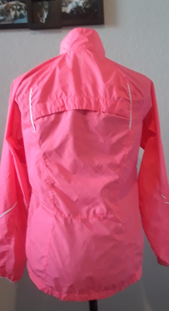🔥SALE🔥Pink Windbreaker Jacket - Picture 2 of 7